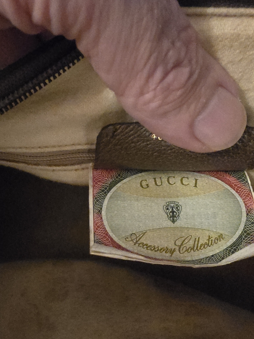 Gucci Accessory Collection Supreme Boston Bag, Brown - Picture 10 of 13